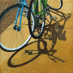 Contemporary City Scene - Bicycles